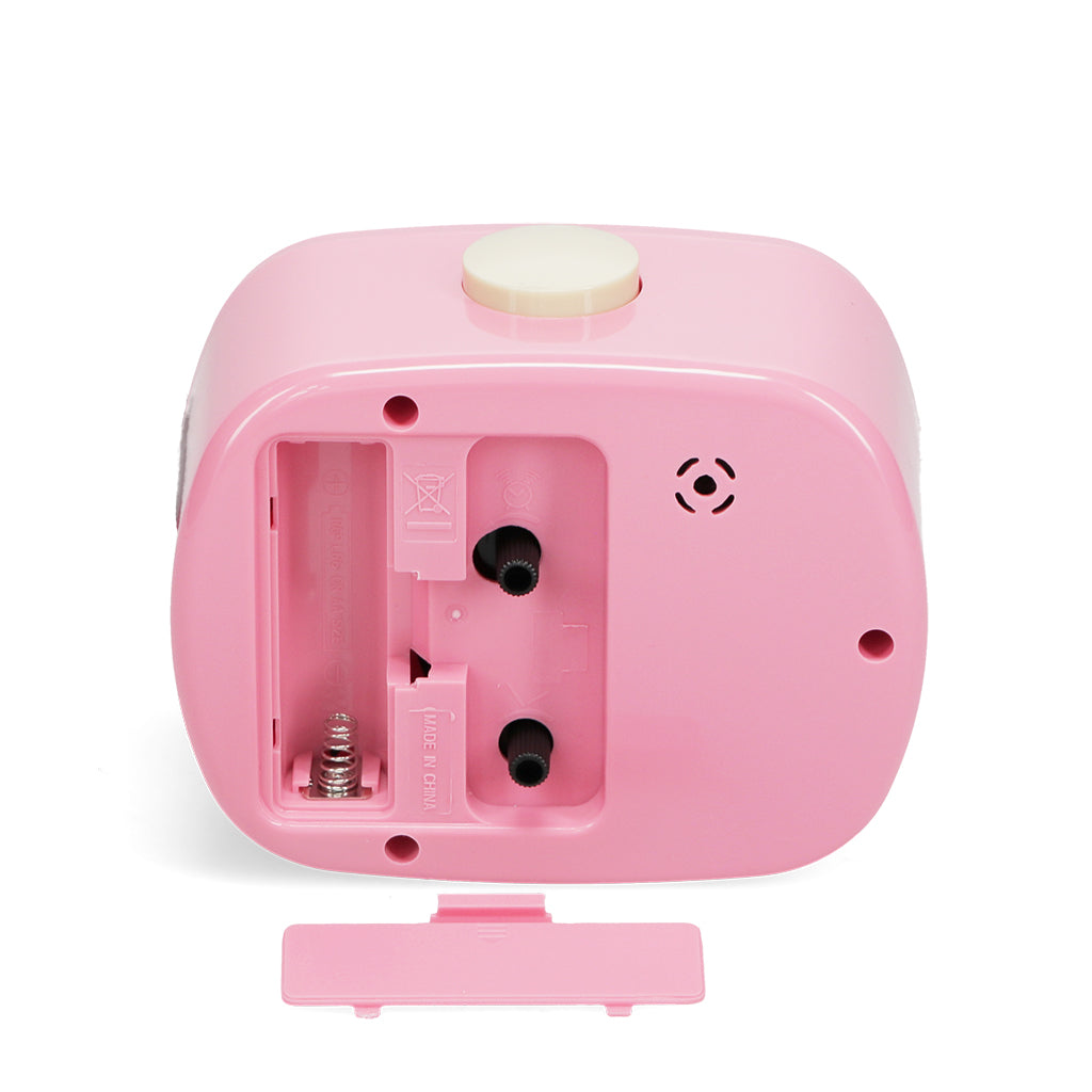 Retro alarm clock - Pale Pink