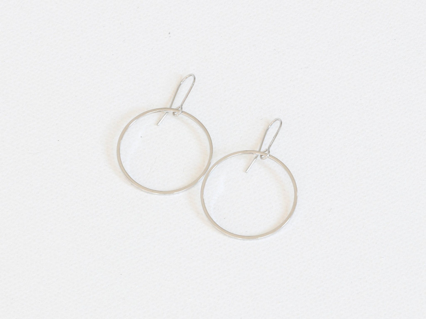 Alette Front Facing Circle - Silver