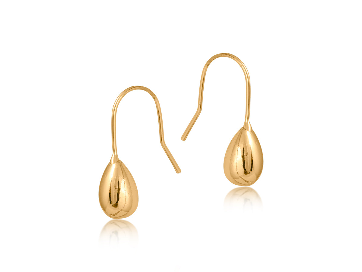 Salome Drop Earrings - Gold