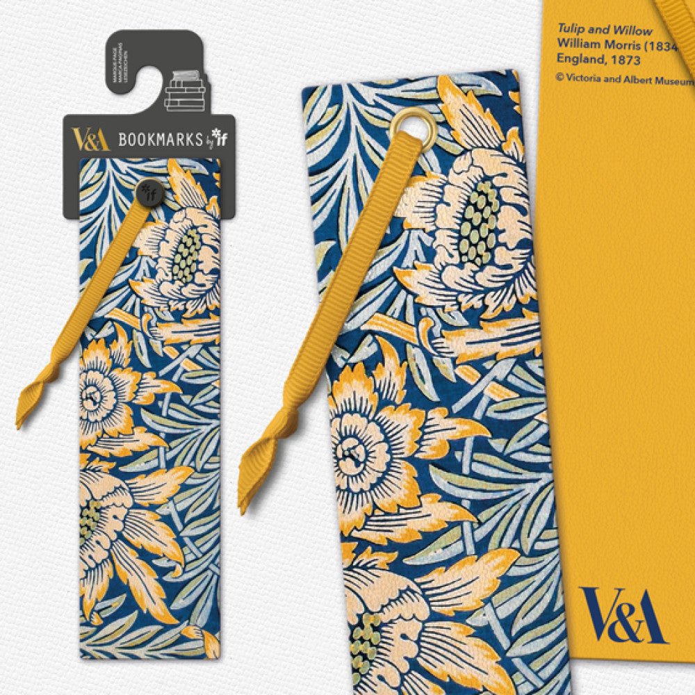 V&A Tulip & Willow Bookmark