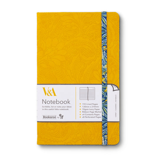 V&A Morris & Tulip Willow A5 Notebook