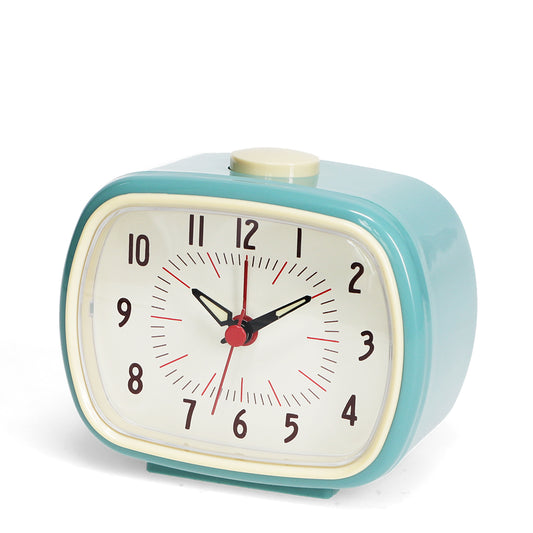 Retro alarm clock - Pale Blue