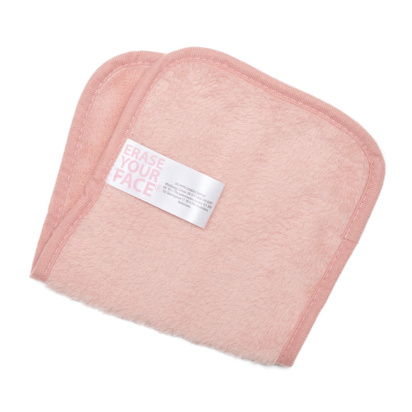 Erase Your Face Eco Friendly Reusable Make Up Remover Cloth Pink