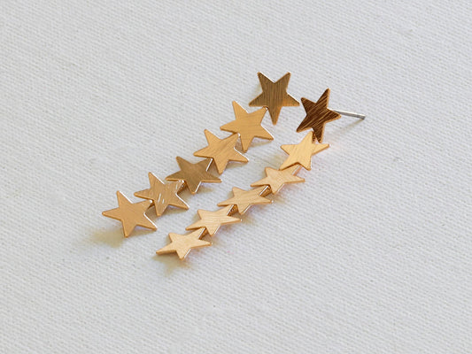 Iris Row of Stars - Gold