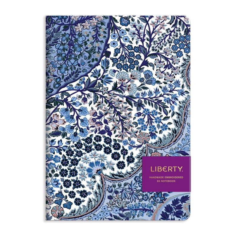Liberty of London Tanjore Gardens Embroidered Notebook