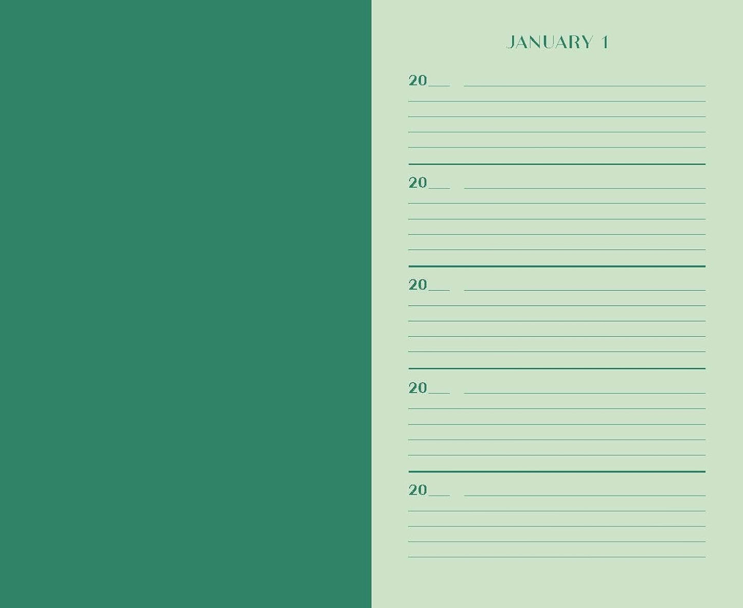 One Line a Day - Malachite