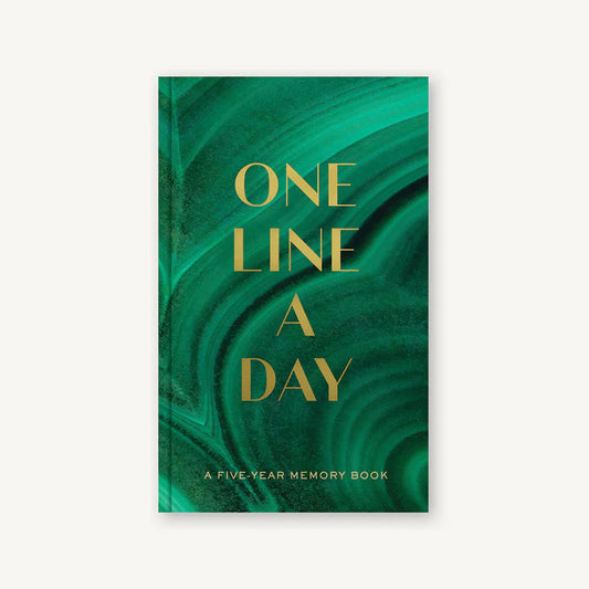 One Line a Day - Malachite