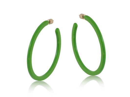 Sustainable  Resin Hoop - Green